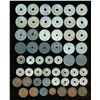 Image 2 : BELGIUM 1910-1946 A 54 Piece Lot of 1 thru 10 Centimes Fine-Extra Fine