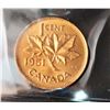 Image 2 : CANADA 1951 A Lot of 2 Pieces One Cent ICCS Certified Full Red MS-64 & 65