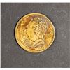 Image 2 : TOKENS 1820 LC-60-6 BR-1012 5.2 gm.  Fine