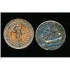 Image 2 : TOKENS A Lot of 2 Anonymous Pieces Fine-VF+