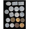 Image 2 : CANADA TOKENS A Lot of 18 Pieces of Mixed Bread Tokens VF-UNC