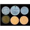 Image 2 : TOKENS A Lot of 6 Mixed Canada Pieces  VF-UNC