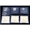 Image 1 : ICCS A Mix of 3 Slabbed Coins All MS-64 Some Silver