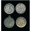 Image 1 : LOVE TOKENS CANADA A Lot of 4 Victorian 10 Cents Silver Pieces