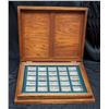 Image 1 : FRANKLIN MINT Famous Sailing Ships 50 Medal Set