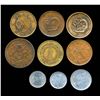 Image 1 : CHINA Empire & Republic A 9 Piece Lot of Mixed Denominations