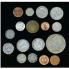 Image 1 : DOMINICAN REPUBLIC 1848-57 12 Coins, EL SALVADOR 1914-50 5 Coins F-Unc