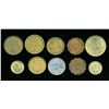 Image 2 : EGYPT 1938-1958 A 10 Piece Group of Mixed Denominatiions Fine-UNC