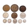 Image 2 : ESSEQUEBO & EAST CARIBE 1815-1955 An 11 Piece Lot of Mixed Denominations