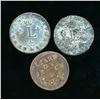 Image 1 : FRANCE 1697-1751 LIARDS AND 2 SOLS 3 Pieces