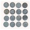 Image 2 : FRANCE 1853-1867 Second Empire 16 Pieces of 50 Centimes 38.9 grams of Silver