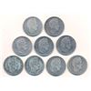Image 2 : FRANCE 1832-1839 Nine - 5 Francs coins of Louis Philippe I