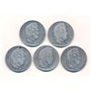 Image 2 : FRANCE 1840-1844 Five x 5 Francs of Louis Phillipe I
