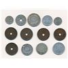 Image 2 : FRENCH INDO-CHINA 1899-1941 A starter set of 13 coins including 3 Silver coins