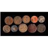 Image 2 : GERMAN STATES MECKLENBURG 1794-1872 A Lot of 10 Coins F-UNC