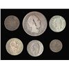 Image 2 : GERMAN STATES SAXONY 1827-1867 A 6 Silver Coins of Mixed Values VG-VF