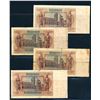 Image 4 : Germany - 3 x 5 M. 1942. 1 - 5 M .1874, 1 - 100 Million, 1923 Sachsische Banknote