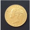 Image 2 : GREAT BRITAIN 1869 KM# 735.2 Half Sovereign Fine+