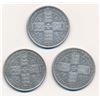 Image 2 : GREAT BRITAIN KM# 746.3 An Additional Lot of 3 Florins with Die #'s Fine-Fine+