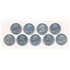 Image 2 : GREAT BRITAIN 1895-1901 S-3940a Shilling A lot of 9 pieces Fine-Extra Fine