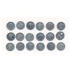 Image 2 : GREAT BRITAIN 1838-1878 KM #730 Three Pence A grouping of 18 pieces VG-VF