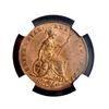 Image 2 : GREAT BRITAIN 1826 George IV Half Cent MS-63 R&B
