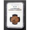Image 3 : GREAT BRITAIN 1826 George IV Half Cent MS-63 R&B