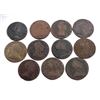 Image 2 : GREAT BRITAIN 1770-1773 Evasian Tokens 11 Pieces Mixed grades