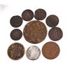 Image 2 : ITALIAN STATES PAPAL STATES 1624-1824 10 Mixed Silver & Copper Coins