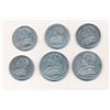 Image 2 : ITALIAN STATES PAPAL STATES 1866-1868 Pius IX 6 Coins Silver Lot