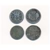 Image 2 : MEXICO 1734-1782 KM# 75.1-78.2 A 4 Coin Grouping of Real Very Good-Very Fine