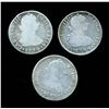 Image 1 : MEXICO 1772-1774 KM# 88 A 3 Piece Quality Group of 2 Reales VG-VF