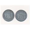 Image 2 : MEXICO 1788-1804 A 2 Coin Lot of Hard to Find 4 Reales
