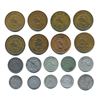 Image 2 : MEXICO 1873-1942 A 18 Piece Starter Set of 20-25 Centavos VG-Extra Fine