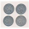 Image 2 : MEXICO MEXICO CITY MINT A 4 Coin Lot of 8 Reales Very Good-Very Fine+
