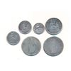 Image 2 : PERU 1827-1897 A 6 Piece Lot of Minor Silver Coins Very Good to Uncirculated