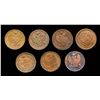 Image 2 : RUSSIA 1810-1812 C# 118 2 Kopeks 7 Pieces Very Good-Very Fine