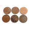 Image 2 : RUSSIA 1840-1844 3 Kopeks of Various Mints VG-VF + 6 Pieces