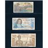 Image 2 : Saint-Pierre-et-Miquelon Three Banknotes 5 - 10 - 20 Francs