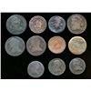 Image 2 : SPAIN 1743-1788 An 11 Piece Lot of 4 Maravedis Very Good-Very Fine
