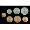 Image 2 : SUDAN 1956 Year Set 7 Coins in UNC