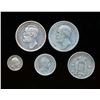 Image 2 : SWEDEN 1848-1890 A 5 Coin of Silver Pieces 1/16th RS- Krona VG-Fine