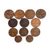 Image 1 : SWEDEN 179?-1808 A 12 Piece Mixed Lot of Skilling Copper Very Good-Very Fine+