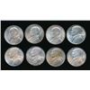 Image 2 : Vatican - Set of Silver 10 Lire 1939 - 1946 UNC : 2 Scarce, 2 Rare, 4 Very Rare
