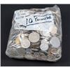 Image 1 : WORLD Ten Pounds of Mixed World Coinage Very Good-UNC