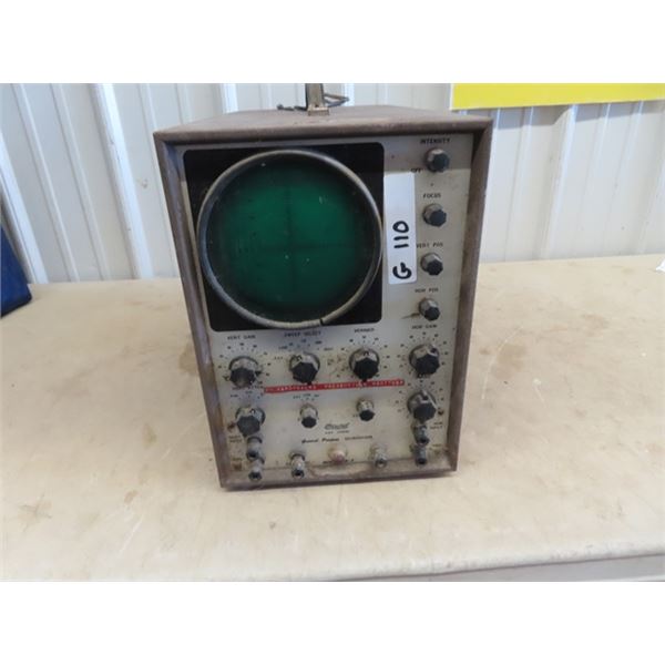 2 Oscilloscopes 1) Stark 1) Jackson Model CRO -2