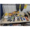 Image 1 : Tool Holster, Glass Cutter, New Odds & Ends Tools Clamp, Pipe Cutter, Tape Measurer 100" Plus More!