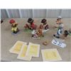Image 3 : Approx 10 Franklin Porc Ornaments - Cobblestone Kids