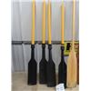 Image 2 : 8 Paddles - 4 Wood & 4 Plastic