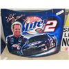 Image 2 : 2 Metal Nascar Signs 1) 23" x 29" 1)12" x 15"